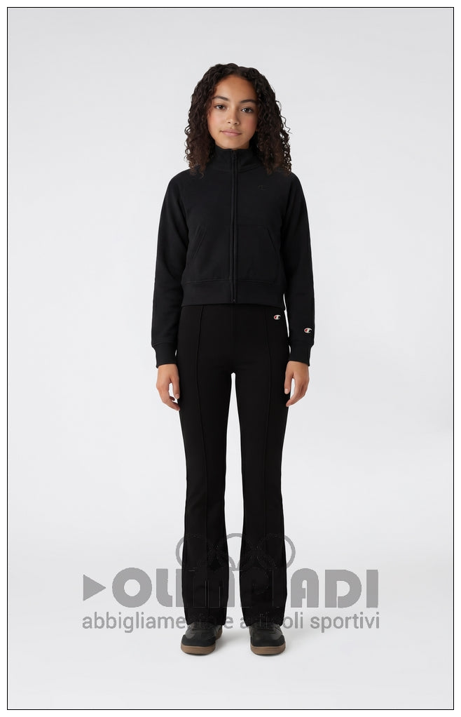 Pantaloni Pantajazz Ragazza Champion - 405215 Neri | Cotone Stretch
