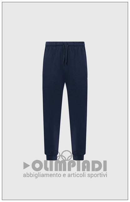 Pantaloni Tuta Ragazzo Champion Rib Cuff - 307051 Blu Navy | Cotone
