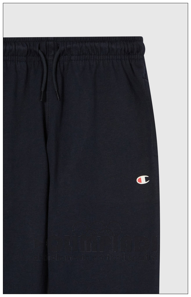 Pantaloni Tuta Ragazzo Champion Rib Cuff - 307051 Blu Navy | Cotone