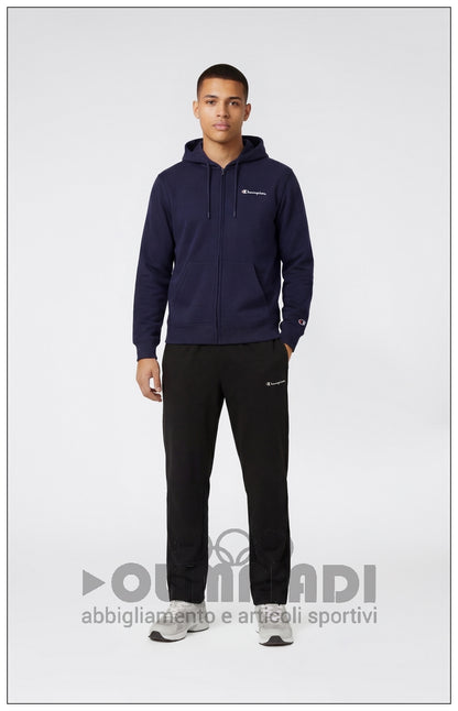 Pantaloni Tuta Uomo Champion Straight Hem - 221805 Neri | Cotone