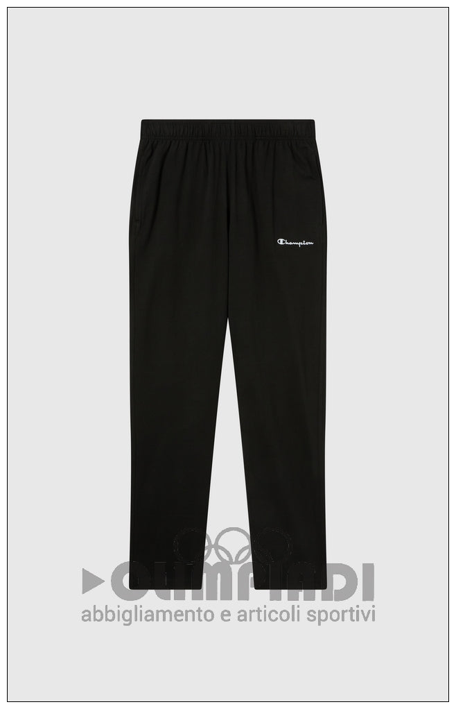 Pantaloni Tuta Uomo Champion Straight Hem - 221805 Neri | Cotone