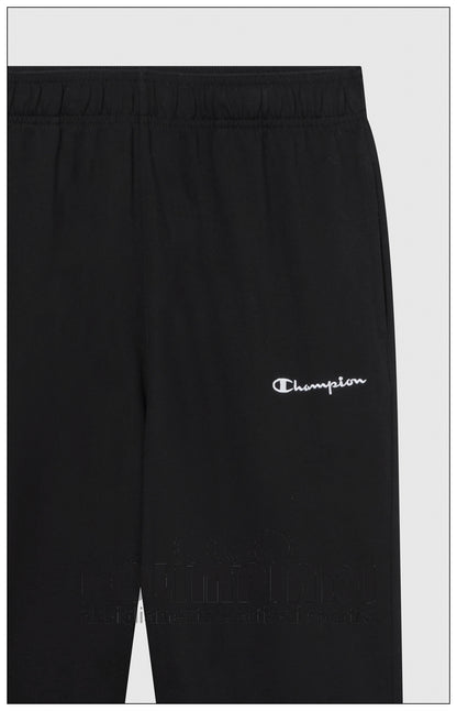 Pantaloni Tuta Uomo Champion Straight Hem - 221805 Neri | Cotone