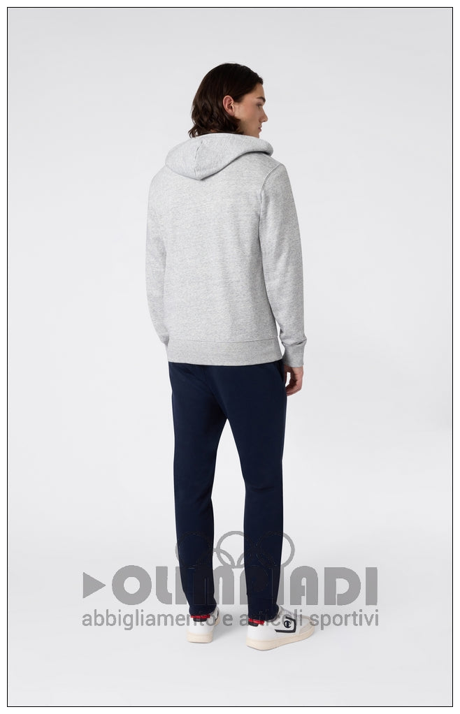 Tuta Uomo Champion Hooded Full Zip - 222249 Grigia e Blu | Cotone