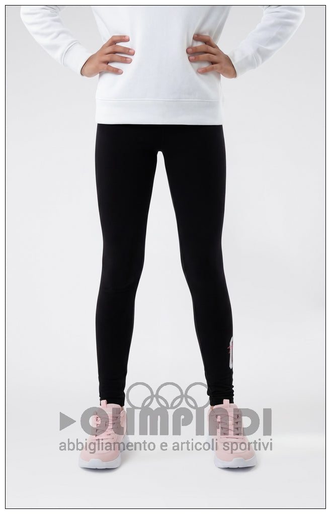 Leggings Ragazza Champion - 405373 Neri | Cotone Stretch