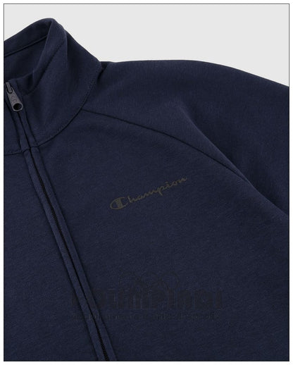 Tuta Donna Champion Slim Fit - 117988 Blu Navy | French Terry