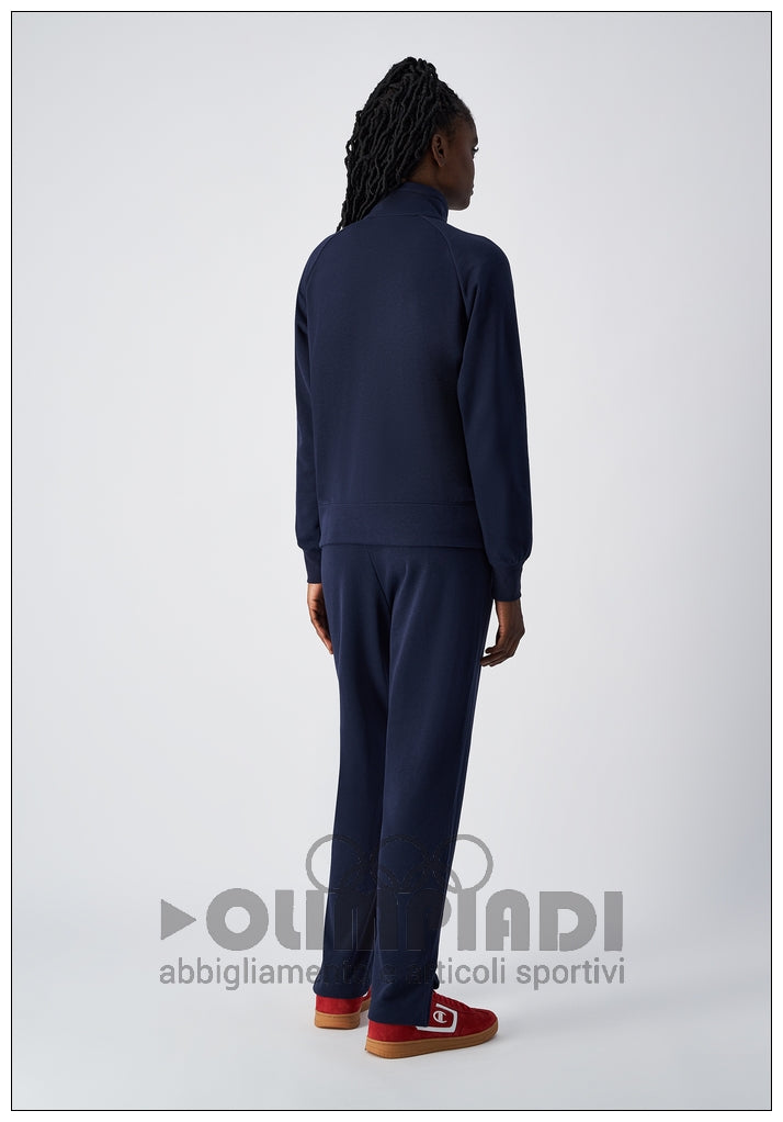 Tuta Donna Champion Slim Fit - 117988 Blu Navy | French Terry