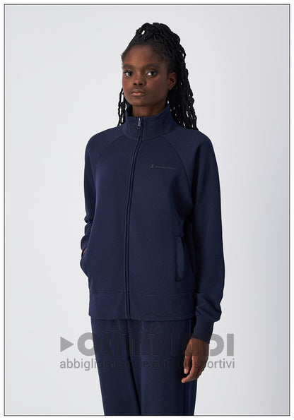 Tuta Donna Champion Slim Fit - 117988 Blu Navy | French Terry