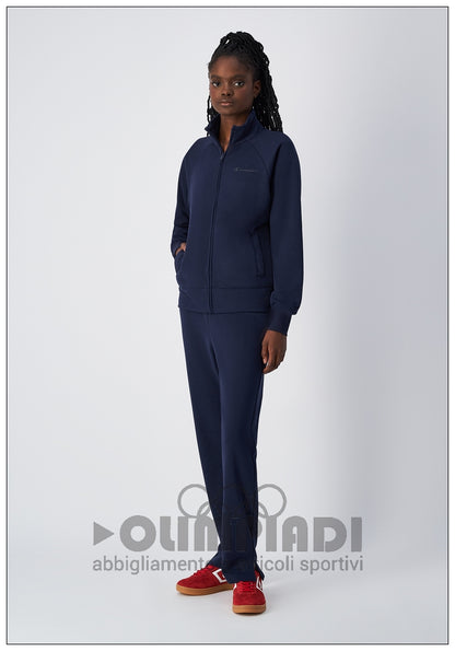 Tuta Donna Champion Slim Fit - 117988 Blu Navy | French Terry