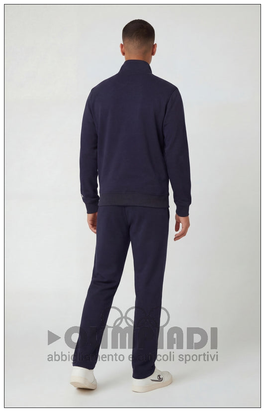 Tuta Uomo Champion Full Zip - 222248 Blu Navy | French Terry
