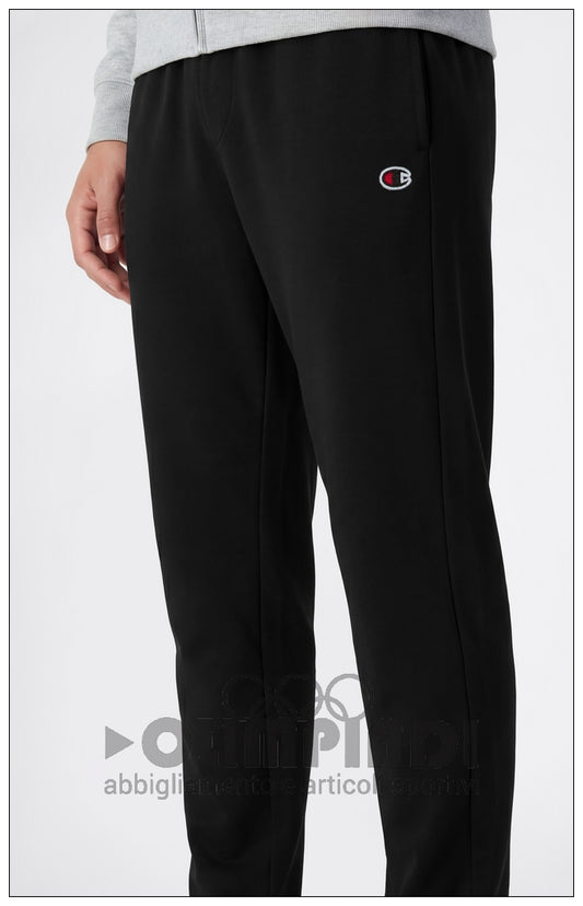 Tuta Uomo Champion Full Zip - 222248 Grigia e Nera | French Terry