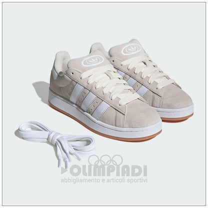 Scarpe Sneakers Adidas Campus 00s Wonder White - ID1435 | Suede