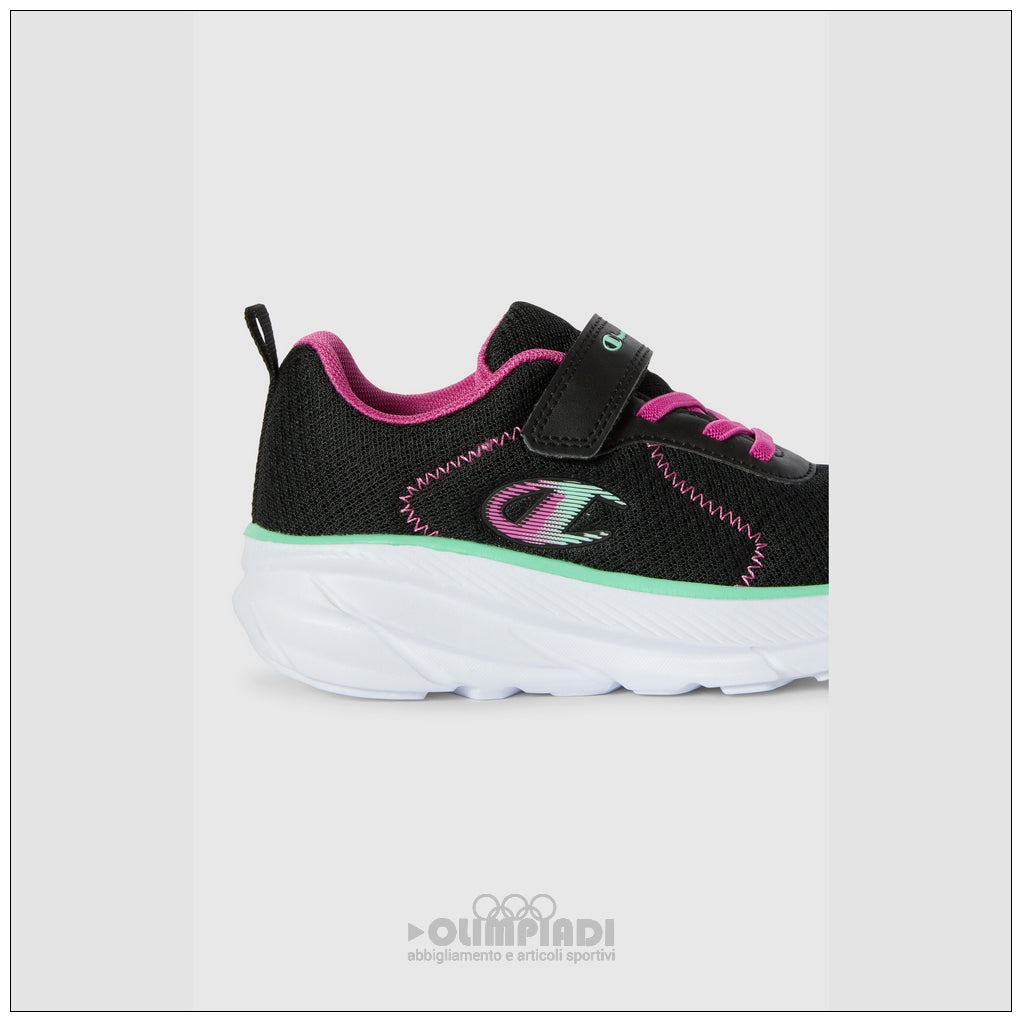 Scarpe Bambina Champion HRO J Low Cut - S33253 Nere e Rosa