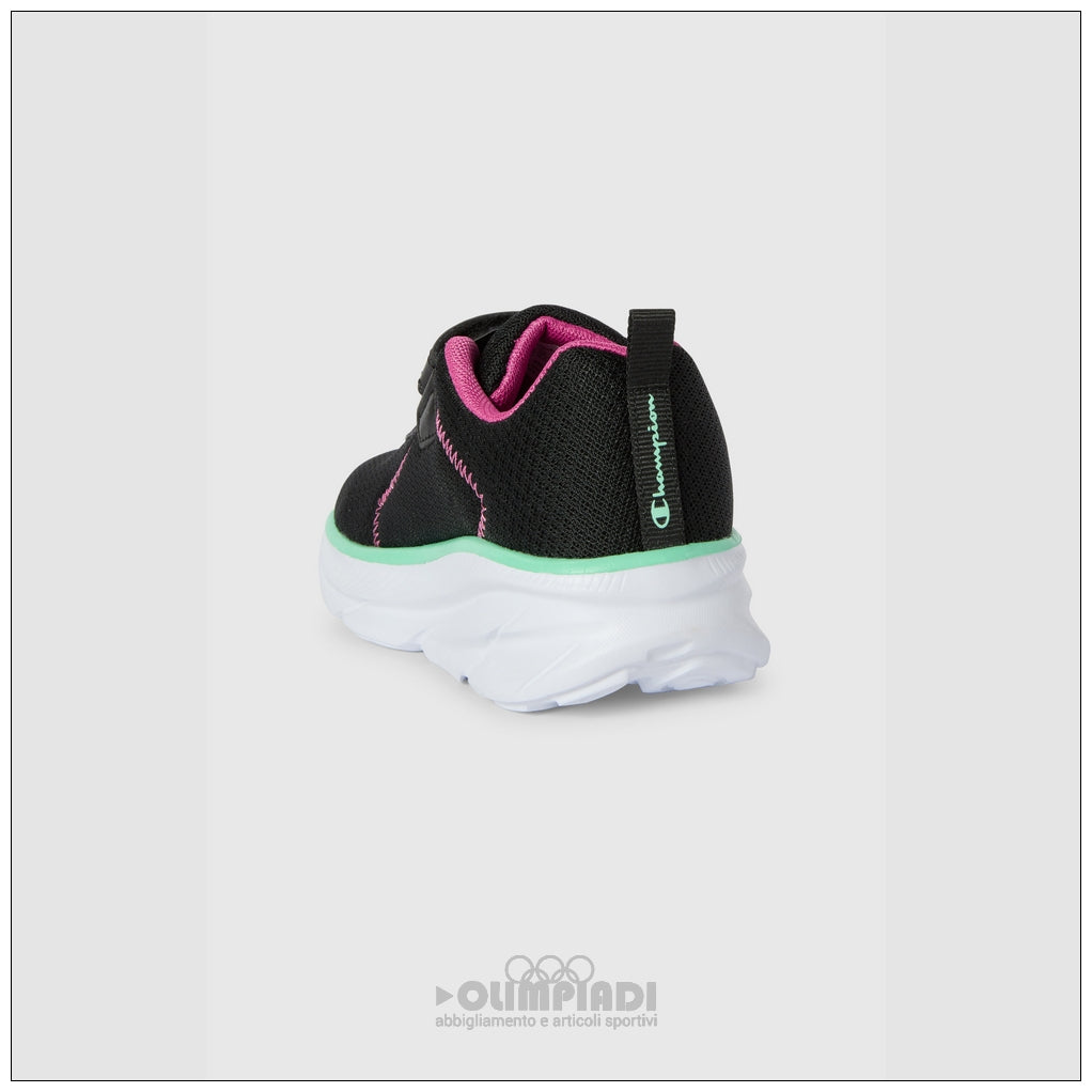 Scarpe Bambina Champion HRO J Low Cut - S33253 Nere e Rosa