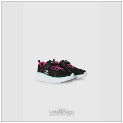 Scarpe Bambina Champion HRO J Low Cut - S33253 Nere e Rosa