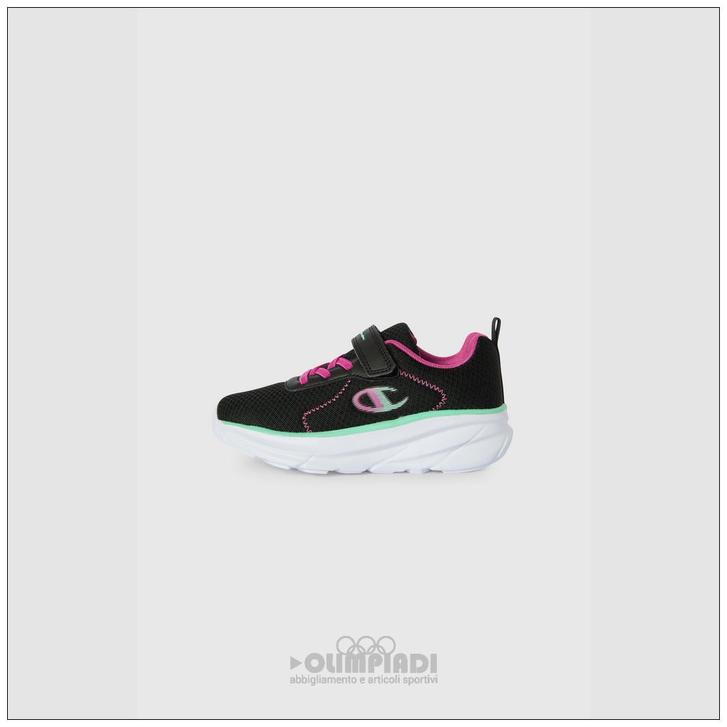 Scarpe Bambina Champion HRO J Low Cut - S33253 Nere e Rosa