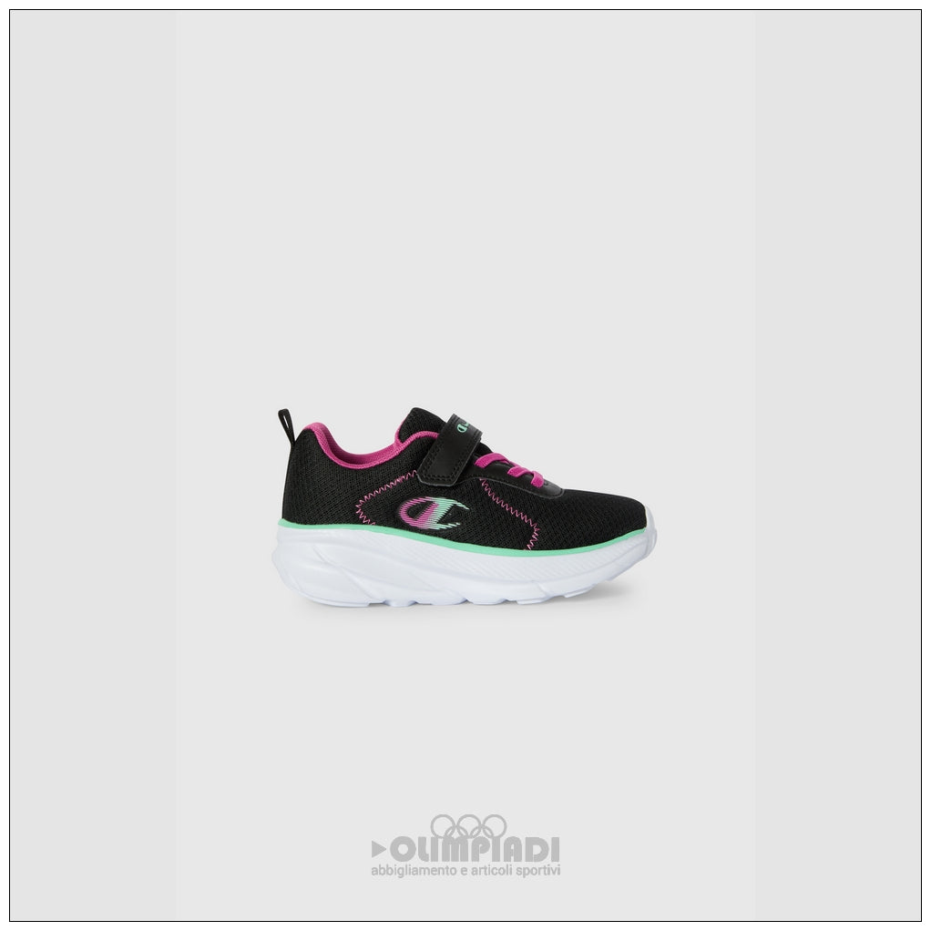 Scarpe Bambina Champion HRO J Low Cut - S33253 Nere e Rosa