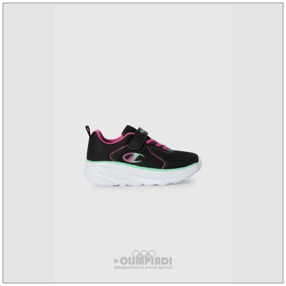 Scarpe Bambina Champion HRO J Low Cut - S33253 Nere e Rosa