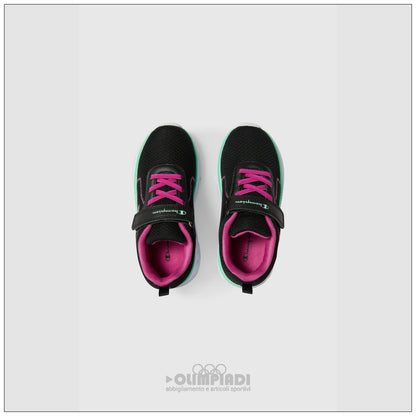 Scarpe Bambina Champion HRO J Low Cut - S33253 Nere e Rosa