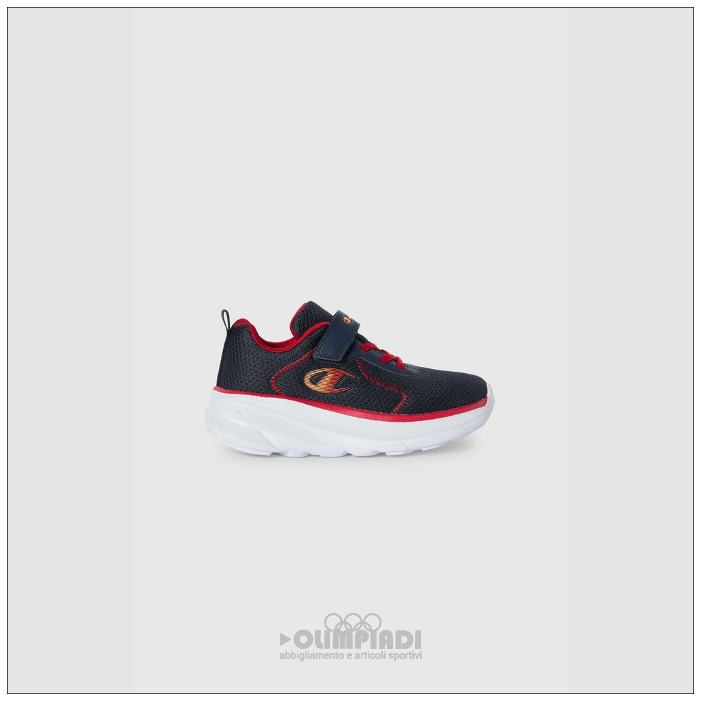Scarpe Bambino Champion HRO J Low Cut - S33252 Blu e Rosse