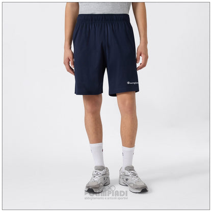 Pantaloncini Bermuda Uomo Champion - 221806 Blu Navy | French Terry