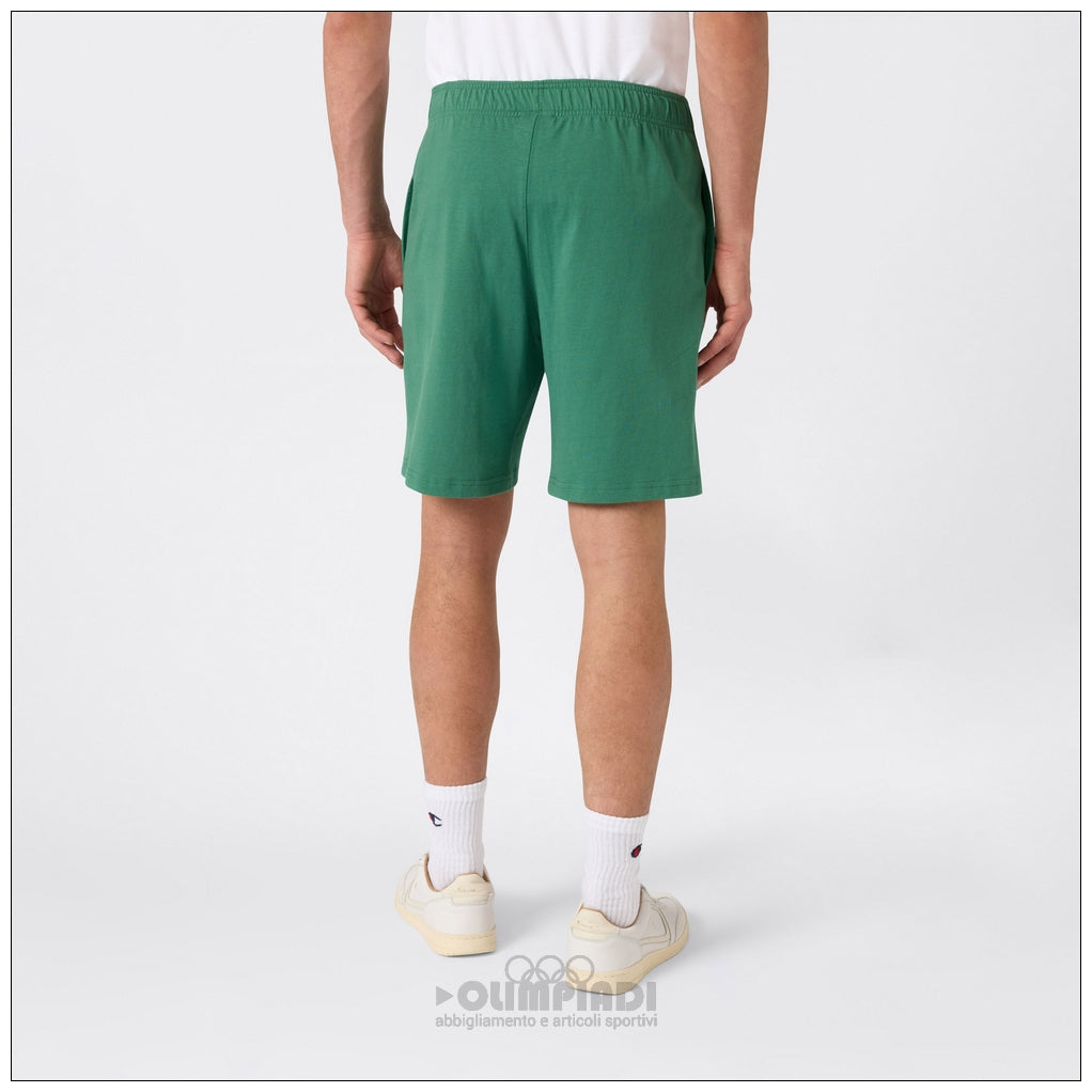 Pantaloncini Bermuda Uomo Champion - 221806 Verde | French Terry