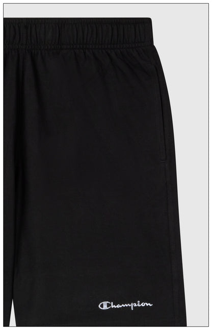 Pantaloncini Bermuda Uomo Champion - 221806 Neri | French Terry