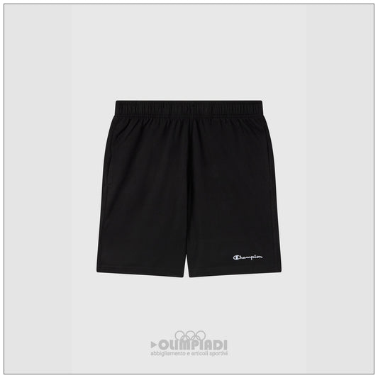 Pantaloncini Bermuda Uomo Champion - 221806 Neri | French Terry