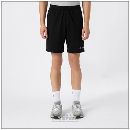 Pantaloncini Bermuda Uomo Champion - 221806 Neri | French Terry
