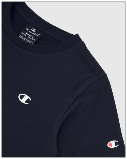 Set 2 T-Shirt Bambino Champion - 306581 Blu Navy | Puro Cotone
