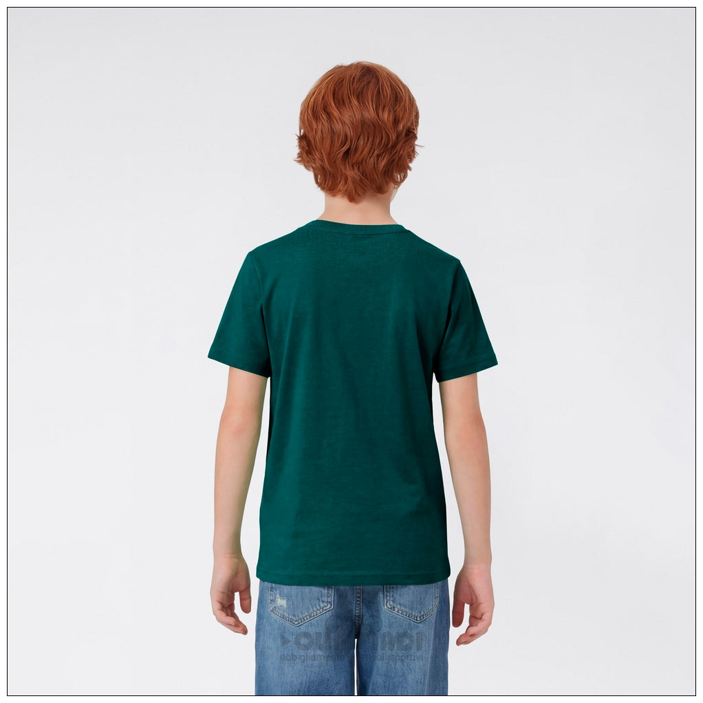 T-Shirt Bambino Champion - 307553 Verde Chiaro | Logo