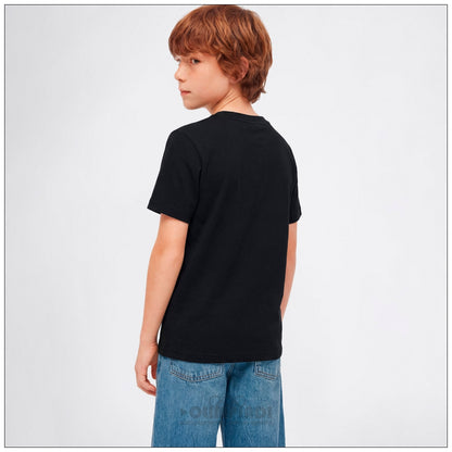 T-Shirt Bambino Champion - 307553 Nera | Maxi Logo