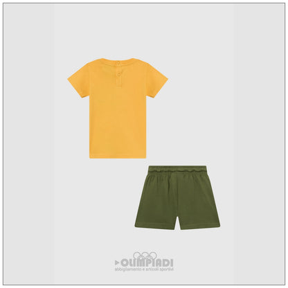 Completo Estivo Bambino Champion - 307584 Giallo | Set 2 Pezzi