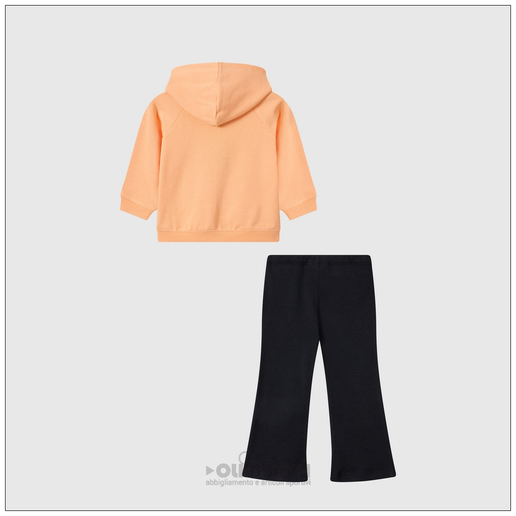 Completo Estivo Bambina Champion - 405368 Arancione e Nero | Set 2 Pezzi