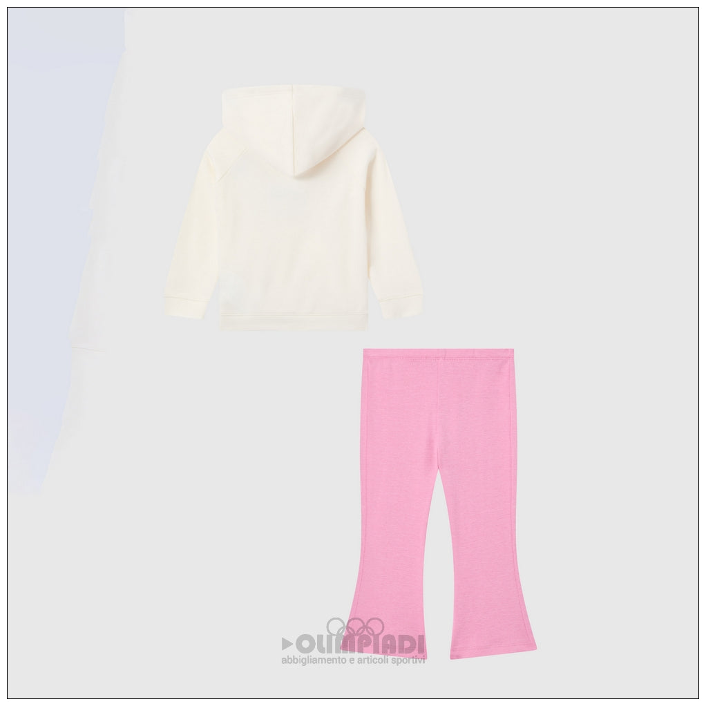 Completo Set Bambina Champion - 405368 Panna e Rosa | Cotone