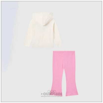 Completo Set Bambina Champion - 405368 Panna e Rosa | Cotone