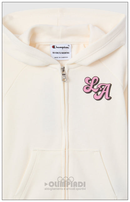 Completo Set Bambina Champion - 405368 Panna e Rosa | Cotone