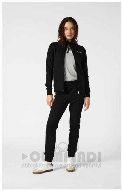 Pantaloni Tuta Donna Champion - 118095 Neri | Polsini a Costine