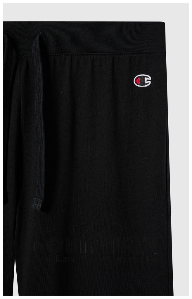 Pantaloni Tuta Donna Champion - 118095 Neri | Polsini a Costine