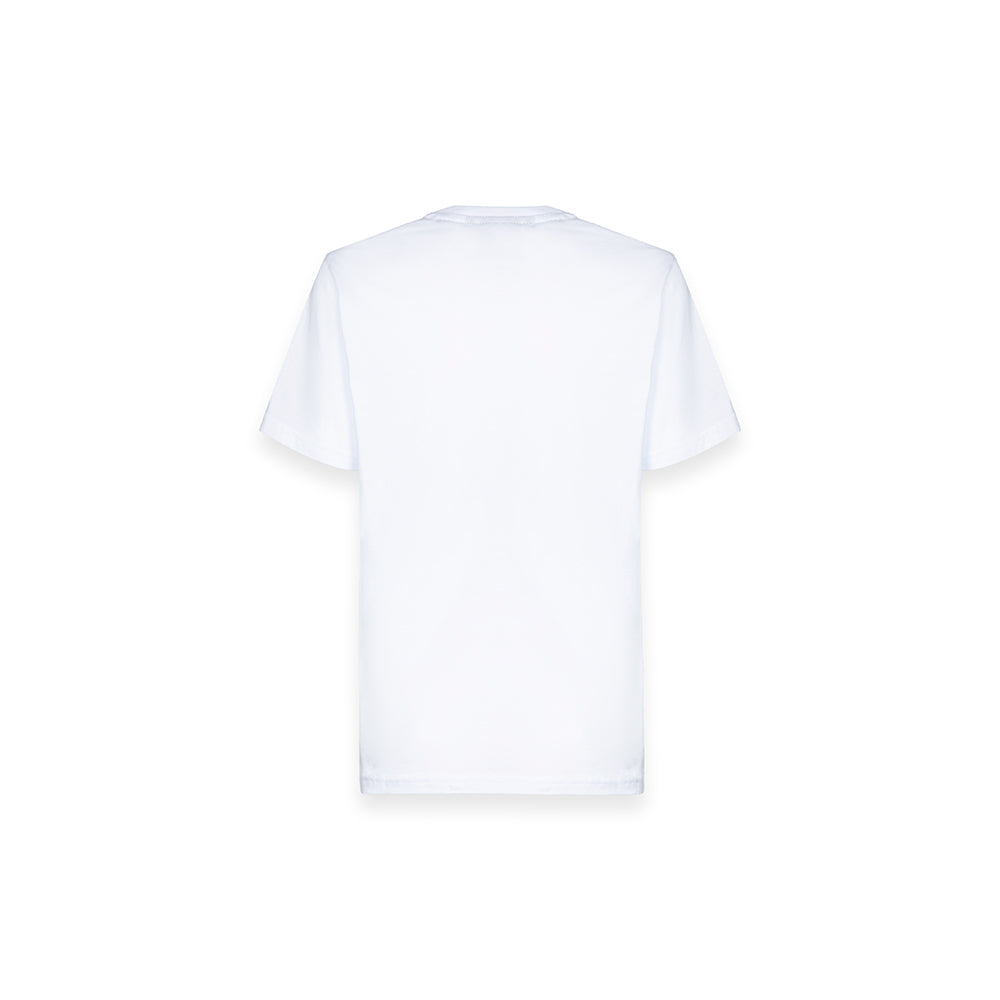 T-Shirt Bambino Starter 1568 Bianca | Maglia con Stampa Sportiva