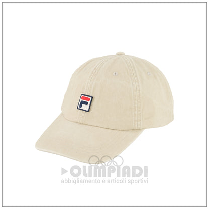 Cappellino Fila Ponticello Dad Cap - FCU0175 Sabbia | Con Visiera
