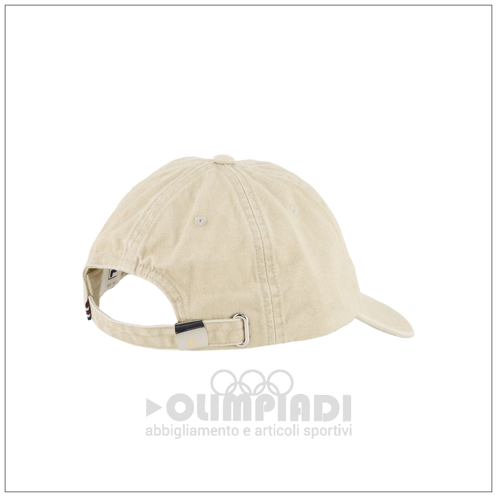 Cappellino Fila Ponticello Dad Cap - FCU0175 Sabbia | Con Visiera