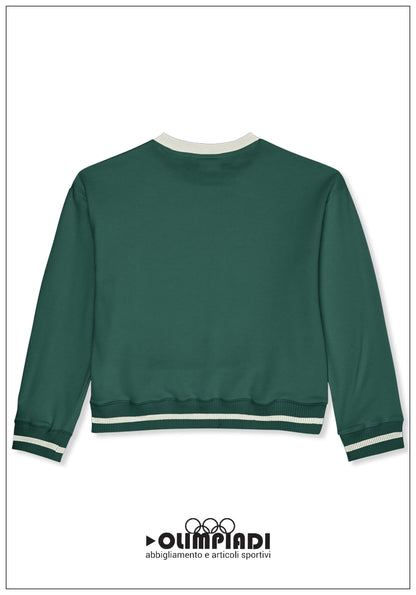 Felpa Girocollo Ragazza Fila Marlia - FAT0844 Verde | Stile College