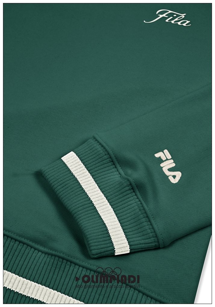 Felpa Girocollo Ragazza Fila Marlia - FAT0844 Verde | Stile College
