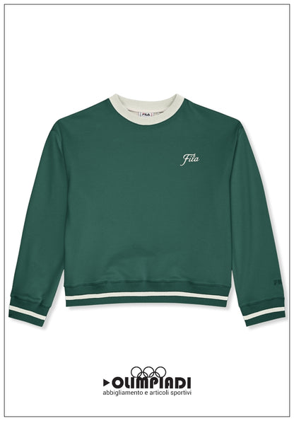 Felpa Girocollo Ragazza Fila Marlia - FAT0844 Verde | Stile College