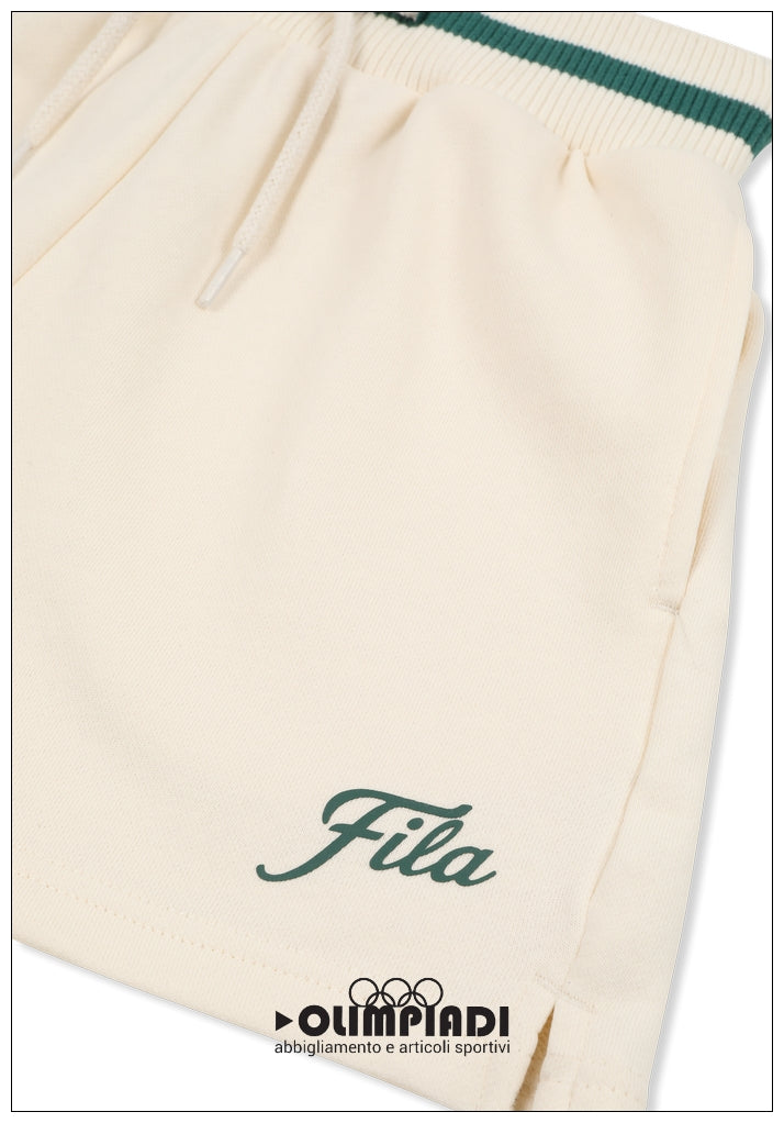 Pantaloncini Corti Ragazza Fila Marlia - FAT0845 Panna | Sweat Shorts