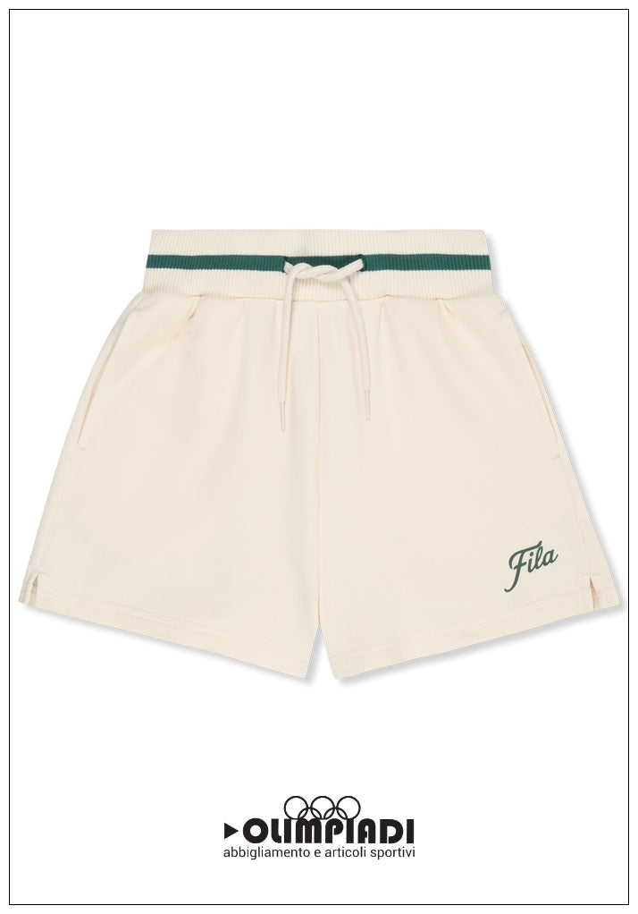 Pantaloncini Corti Ragazza Fila Marlia - FAT0845 Panna | Sweat Shorts