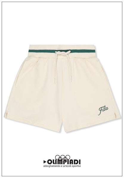 Pantaloncini Corti Ragazza Fila Marlia - FAT0845 Panna | Sweat Shorts