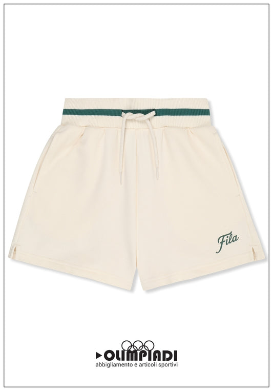 Pantaloncini Corti Ragazza Fila Marlia - FAT0845 Panna | Sweat Shorts