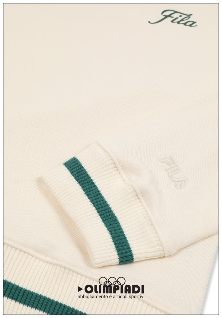 Felpa Girocollo Ragazza Fila Marlia - FAT0844 Panna | Stile College