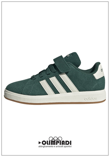 Scarpe Adidas Grand Court 2.0 EL C - JP5898 Verde | Bambino/a